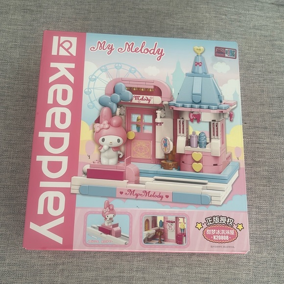 Cutecore Sanrio my melody keeppley Lego set - Picture 1 of 4